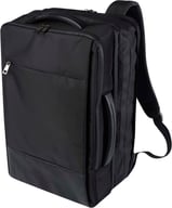 Miniatyrbilde 3 av Solid svart Expedition Pro GRS RPET Ekspanderbar Ryggsekk