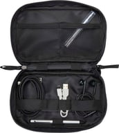 Miniatyrbilde 3 av Solid svart Resi Plus GRS Resirkulert PU Teknologiveske