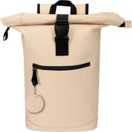 Miniatyrbilde 4 av Grå Resi Plus Resirkulert Nøkkelring med Rundt Anheng