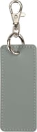 Miniatyrbilde 2 av Grå Resi Plus Resirkulert PU Nøkkelring med Firkantet Anheng
