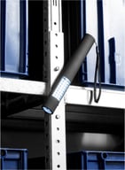 Miniatyrbilde 2 av Solid svart Lutz Magnetisk LED Lommelykt