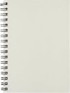 Miniatyrbilde 1 av Elfenbenshvit Desk-Mate® A6 Farget Notatbok med Spiral