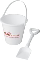 Miniatyrbilde 3 av Blå Tides Resirkulert Plast Strandbøtte og Spade