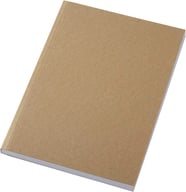 Miniatyrbilde 3 av Naturhvit Novella Austen A5  Resirkulert Kraftpapir Notatbokk med Mykt Omslag