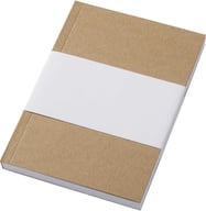 Miniatyrbilde 4 av Naturhvit Novella Austen A6 Resirkulert Kraftpapir Notatbok med Mykt Omslag