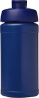 Miniatyrbilde 2 av Blå/Blå Baseline 500 ml Resirkulert Plast Flipp Lokk Sportsflaske