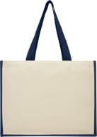 Miniatyrbilde 2 av Marineblå Varai 320 g/m2 Canvas og Jute 23L Shoppingbag