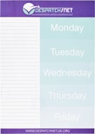 Miniatyrbilde 2 av Hvit Desk-Mate® A4 Notatblokk