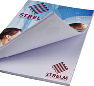 Miniatyrbilde 5 av Hvit Desk-Mate® A5 Notatblokk med Omslagsperm