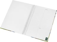 Miniatyrbilde 3 av Hvit Wire-o A4 Notisbok Hardt Omslag