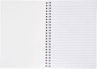 Miniatyrbilde 3 av Hvit Desk-Mate® A5 Notatbok med Syntetisk Perm