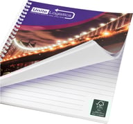 Miniatyrbilde 4 av Hvit Desk-Mate® A4 Notatbok med Spiral