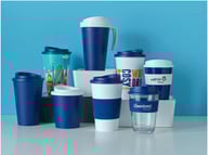 Miniatyrbilde 4 av Blå/Hvit Americano® 350 ml Termokopp