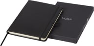 Miniatyrbilde 4 av Solid svart Luxe Bound A5 Notatbok