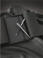 Miniatyrbilde 5 av Sølv Luxe Cepheus Sort Blekk Kulepenn