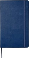 Miniatyrbilde 2 av Safirblå Moleskine Classic L Ulinjert Notatbok med Stivt Omslag