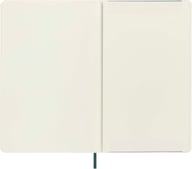 Miniatyrbilde 4 av Grønn Moleskine VEGEA® Boa L Linjert Notatbok med Mykt Omslag