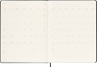 Miniatyrbilde 5 av Solid svart Moleskine 12M Kalender XL med Ukesformat med Hardt Omslag