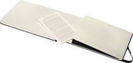 Miniatyrbilde 2 av Solid svart Moleskine Stor Notatbok med Blanke Ark