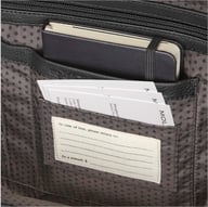 Miniatyrbilde 5 av Solid svart Moleskine Classic Skinn PC-ryggsekk