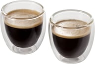 Miniatyrbilde 1 av Transparent Seasons Boda 70 ml Espresso 2-pack Glasskopp