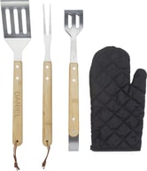 Miniatyrbilde 5 av Solid svart Seasons Gril 5 Deler Grillsett