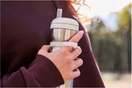 Miniatyrbilde 3 av Hvit Mepal Twist 600 ml Rustfritt Stål Sport Termoflaske