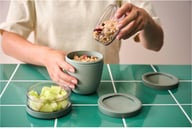 Miniatyrbilde 3 av Blå Mepal Mepal Ellipse 3-delers isolert matbeholder à 500 ml + 2 x 200 ml