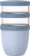 Miniatyrbilde 1 av Blå Mepal Mepal Ellipse 3-delers isolert matbeholder à 500 ml + 2 x 200 ml