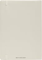 Miniatyrbilde 1 av Beige Karst A5 Lær Notatblokk med Mykt Omslag