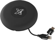 Miniatyrbilde 4 av Solid svart SCX.design C18 Lysende Logo Ladekabel