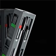 Miniatyrbilde 1 av Solid svart SCX.design T20 30-delers Verktøysett