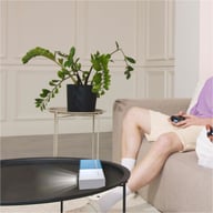 Miniatyrbilde 4 av Blå/Hvit Prixton Cinema Miniprojektor