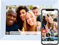 Miniatyrbilde 2 av Hvit Prixton Prado Frameo 10" Digital Fotoramme