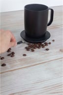 Miniatyrbilde 2 av Solid svart Prixton Tempo 300 ml Smartkrus med Batteri Termokopp