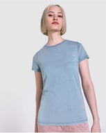 Miniatyrbilde 5 av Grå Roly Fiyi Vasket Finish T-skjorte Dame