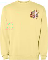 Miniatyrbilde 3 av Grå Roly Jaya Vasket Finish  Collegegenser