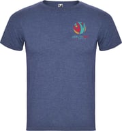 Miniatyrbilde 2 av Melert denimblå Roly Fox Melert T-skjorte