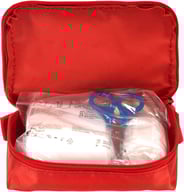 Miniatyrbilde 3 av Rød Graid Basic Nylon 31-delers Førstehjelpssett