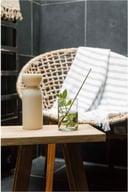 Miniatyrbilde 2 av Beige Originalhome Originalhome økologisk stearinlys – medium