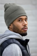 Miniatyrbilde 4 av Grå melert Elevate Irwin Akryl Ribbestrikket Lue