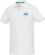 Miniatyrbilde 3 av Hvit Elevate Beryl kortermet polo herre