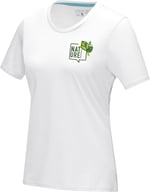 Miniatyrbilde 3 av Hvit Elevate Azurite økologisk t-skjorte til dame