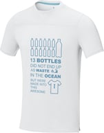 Miniatyrbilde 4 av Hvit Elevate Borax GRS resirkulert cool fit t-skjorte for herre