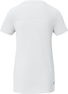 Miniatyrbilde 2 av Hvit Elevate Borax GRS resirkulert cool fit t-skjorte for dame