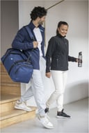 Miniatyrbilde 5 av Hvit Elevate Amber GRS resirkulert fleecejakke herre