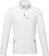 Miniatyrbilde 1 av Hvit Elevate Amber GRS resirkulert fleecejakke herre