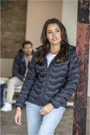 Miniatyrbilde 8 av Marineblå Elevate Petalite GRS resirkulert dunjakke dame