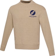 Miniatyrbilde 4 av Havregryn Elevate Jet unisex Aware™ resirkulert genser med rund hals