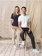 Miniatyrbilde 8 av Blå Elevate Kawartha kortermet økologisk t-skjorte for kvinner